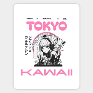 Anime Energy: Bold, Vibrant, and Full of Style Magnet